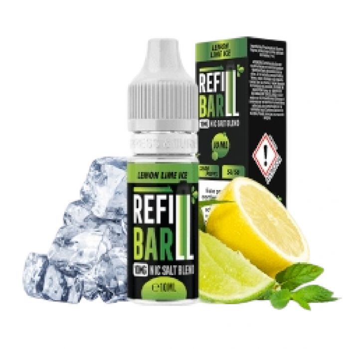 REFILL BAR SALTS LEMON LIME ICE 10ML