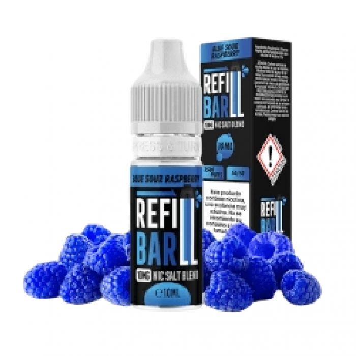 REFILL BAR SALTS BLUE SOUR RASPBERRY 10ML