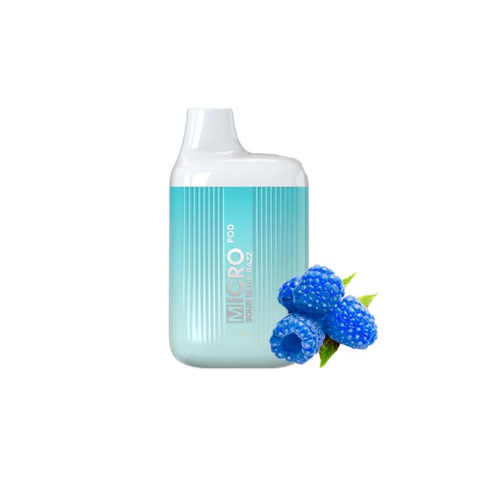 MICROPOD - SOUR BLUE RAZZ 20MG