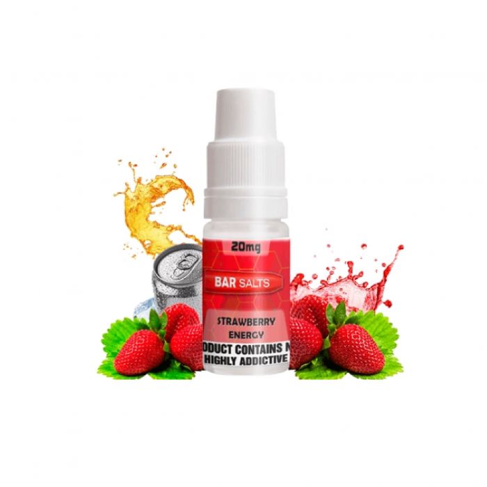 BAR NIC SALTS STRAWBERRY ENERGY10ML