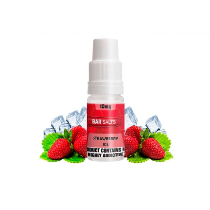 BAR NIC SALTS STRAWBERRY ICE 10ML