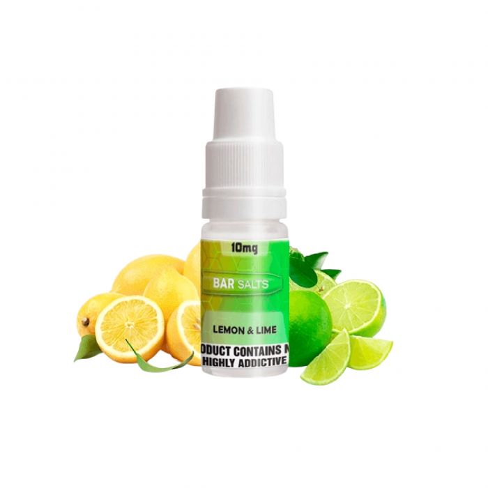 BAR NIC SALTS LEMON LIME 10ML