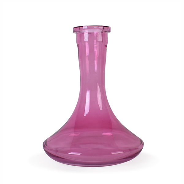 BASE CRISTAL OVNI TRANSPARENTE Y ROSA