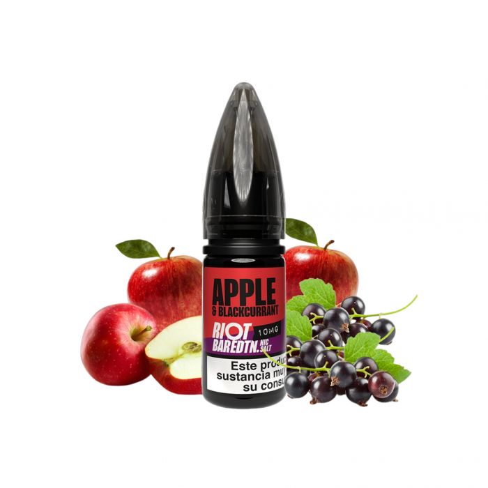 RIOT SALT BAR EDTN APPLE BLACKURRANT 10ML