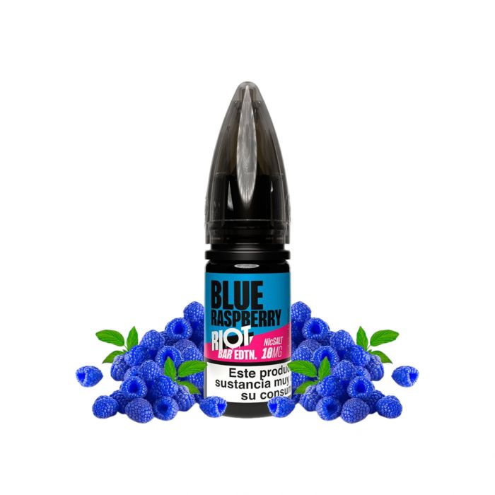 RIOT SALT BAR EDTN BLUE RASPBERRY 10ML