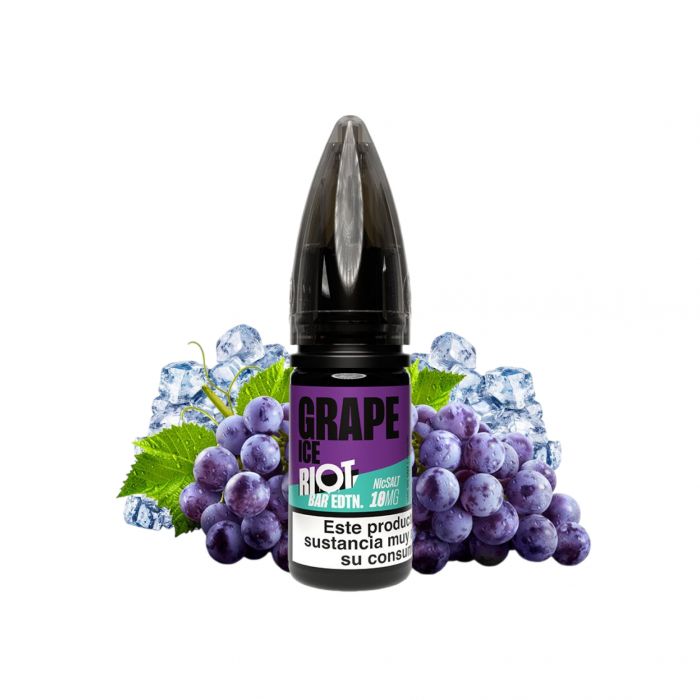 RIOT SALT BAR EDTN GRAPE ICE 10ML