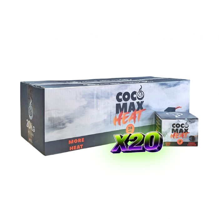 MASTER BOX CARBON COCO MAX HEAT 28X28X28MM X20 KG